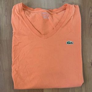 Lacoste V Neck Tee